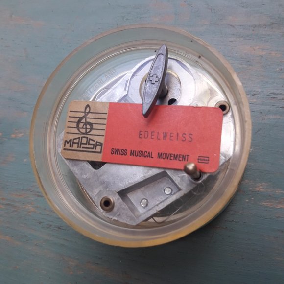 Music Box Replacement Switzerland Mapsa Swiss Musical Movement SONG Edelwiess - Picture 14 of 16
